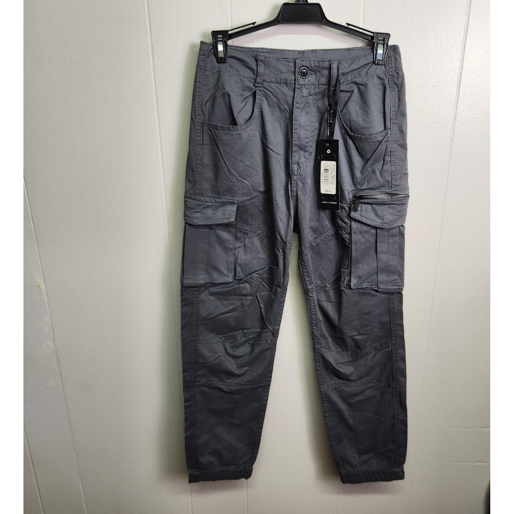 Supply & Demand Rifle Cargo Pants Youth Large Stretch Utility Pockets Elastic